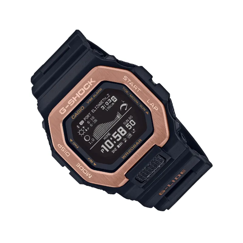 Casio G-Shock Digital G-LIDE (Bluetooth) Black Men's Watch- GBX-100NS-4